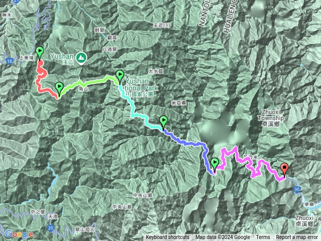 2024/9/25~29 楠梓仙溪上南玉山、鹿山-達芬尖山北峰、塔芬山-大分山屋 (塔芬山東稜)預覽圖