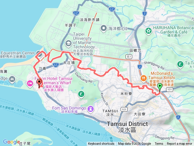 北投子溪、公司田溪步道