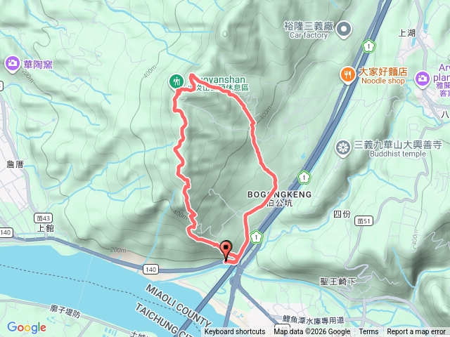 火炎山北鞍O型預覽圖