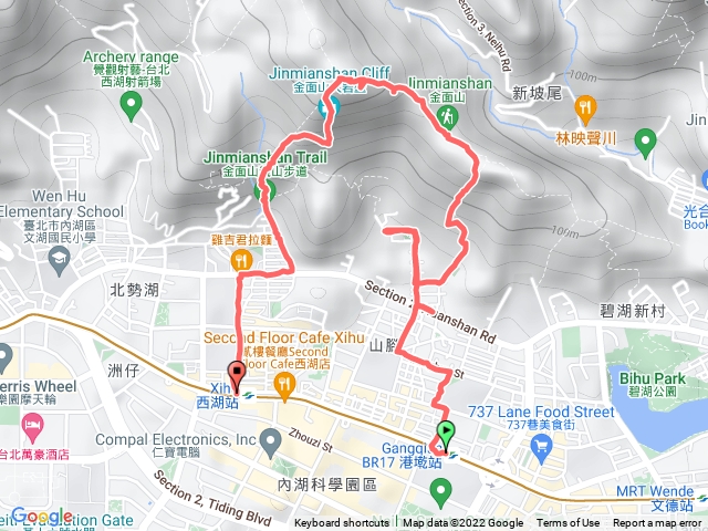 金面山親山步道縱走