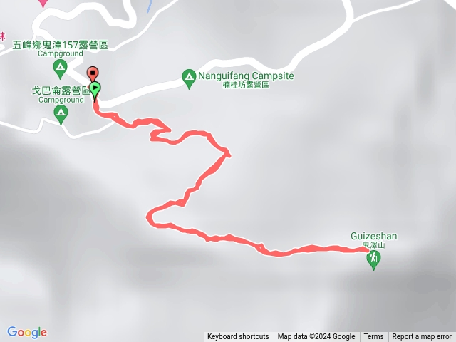五峰鄉鬼澤山（標示路點）預覽圖