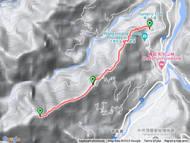 獵人古道 望美山 瓊山