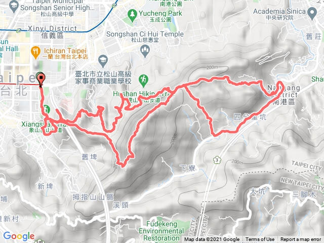 象山站8字連走四獸山、南港山