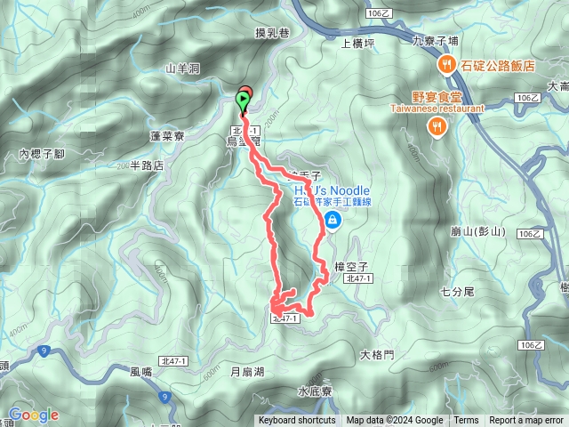 20240910月扇湖山、大岩壁、四分子古道預覽圖