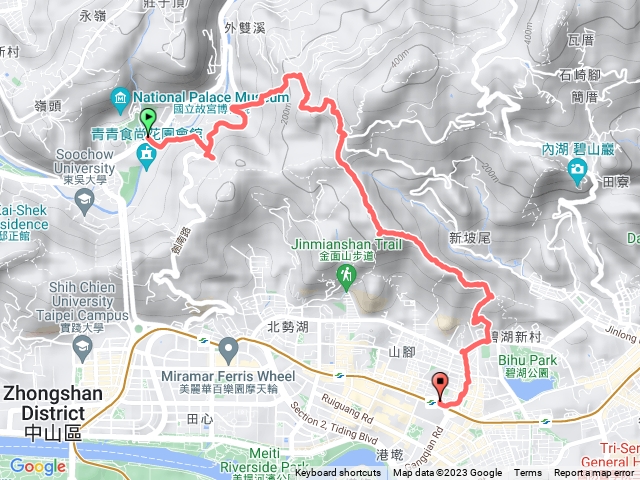 婆婆橋-燕溪古道-金面山步道