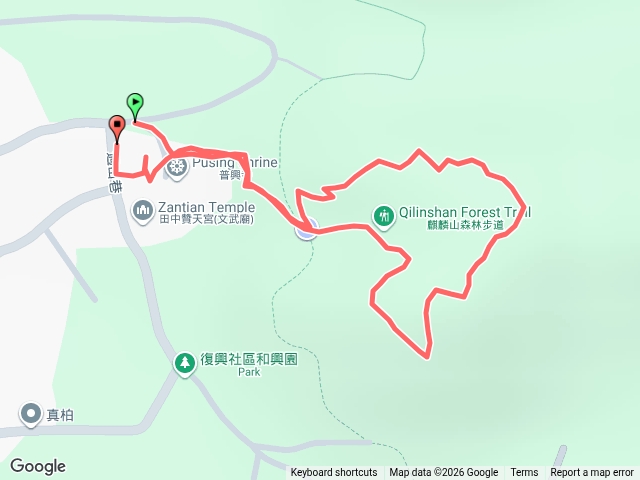 麒麟山步道預覽圖
