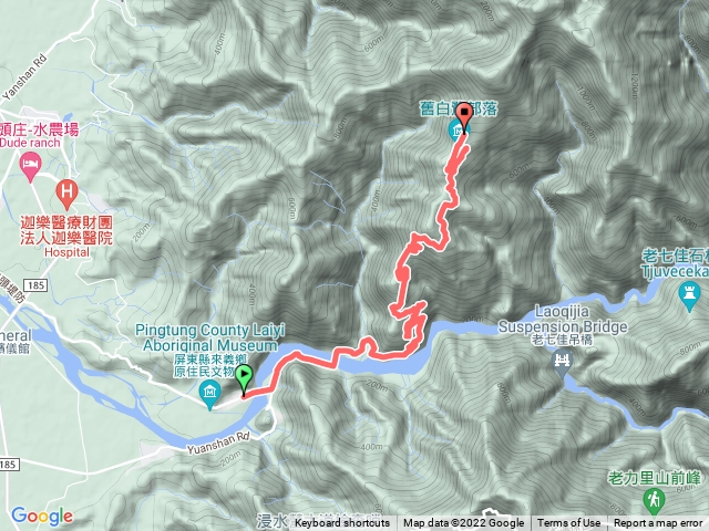 20221106_南和國小至大武藏山登山口