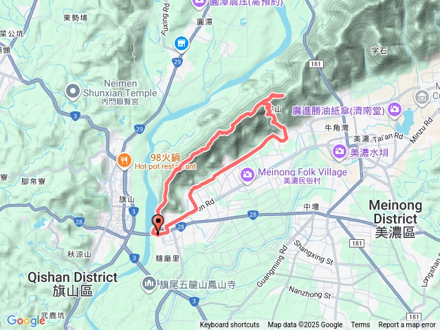 114114.09.07.旗靈縱走（O型走路回旗山糖廠）