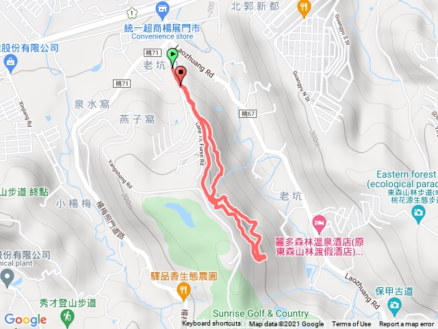 福人登山步道O型