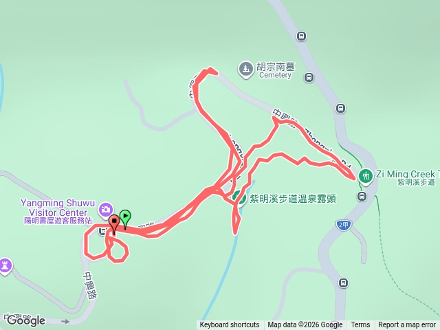 紫明溪步道往返