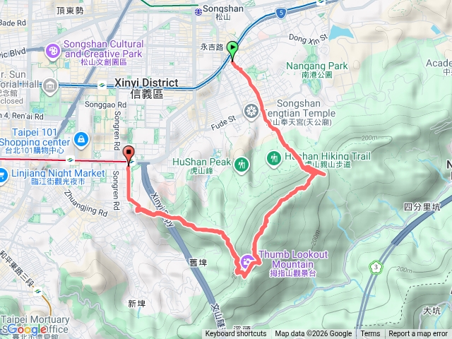 慈惠堂象山九五峰三進三出