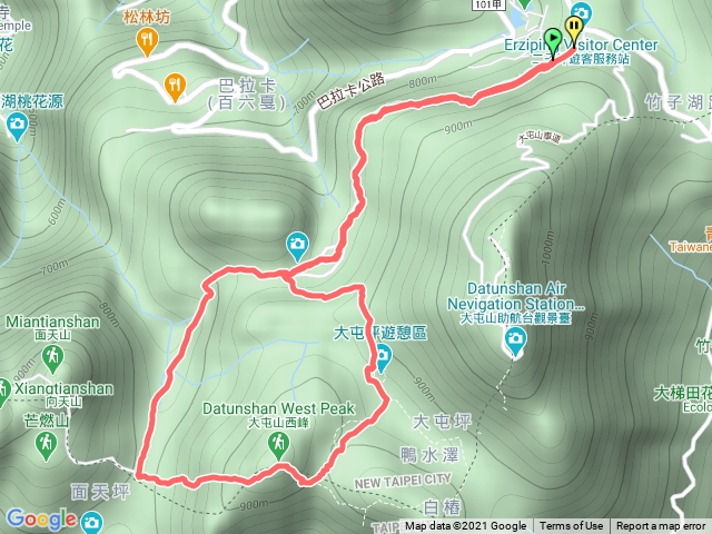 大屯山西峰