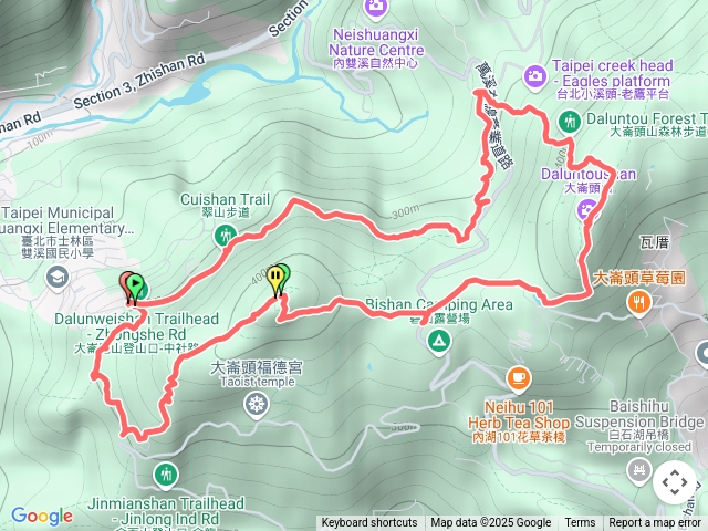 大崙頭尾山仙座台山