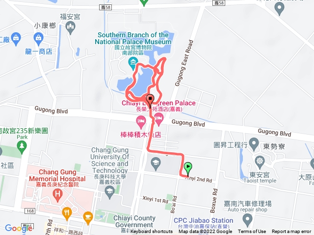 故宮南院慢跑布0705