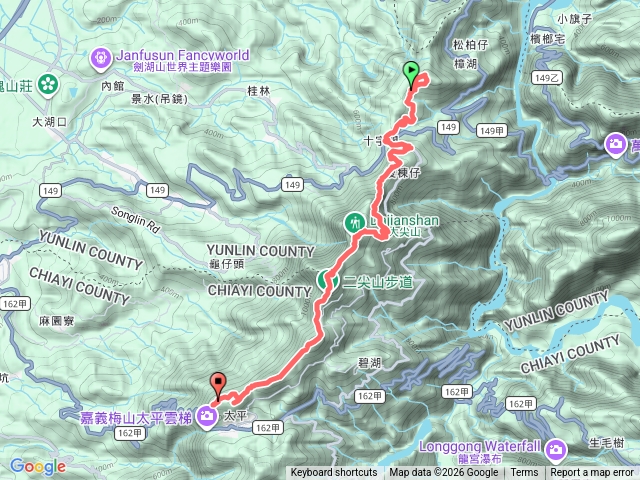 JJ雲嘉18連峰第二天