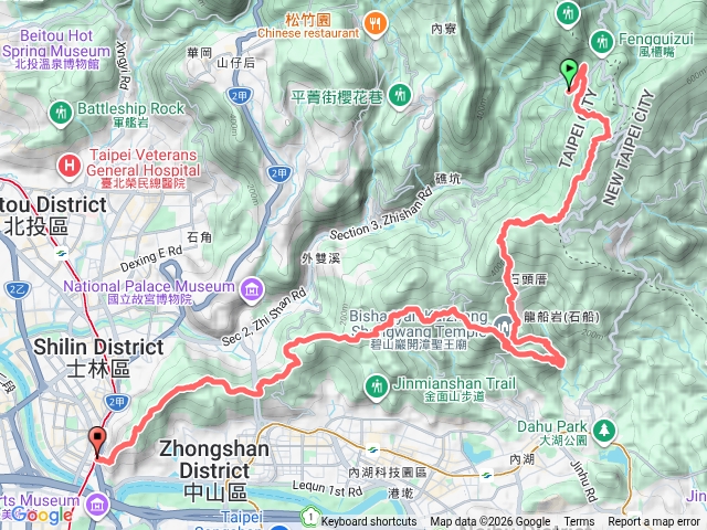 台北大縱走第四段第五段連走預覽圖