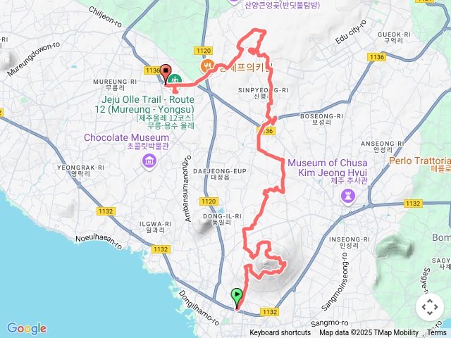 濟洲島偶來11號步道
