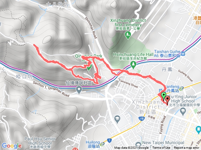 1100301新莊青年公園、牡丹心步道