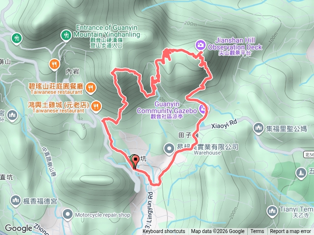 福隆山登山步道、鷹仔尖、尖山O走預覽圖