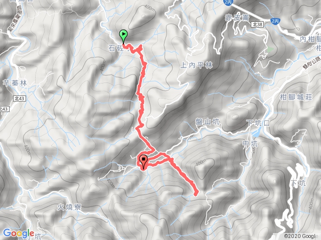 石硿子古道→內盤山古道_20200720