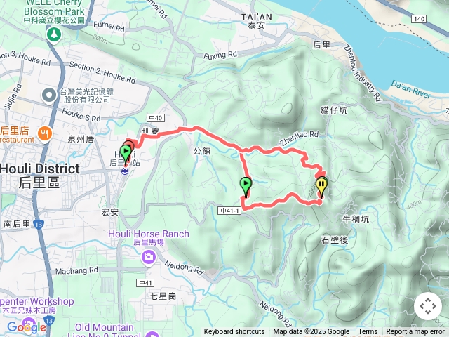 后里車站鳳凰山觀音步道