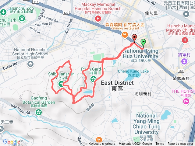 清華大學連18尖山