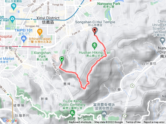 南港山縱走親山步道 (南港山,九五峰)