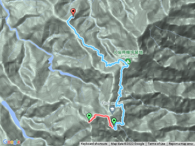 西巒大山(下山)~巒安堂~登山口