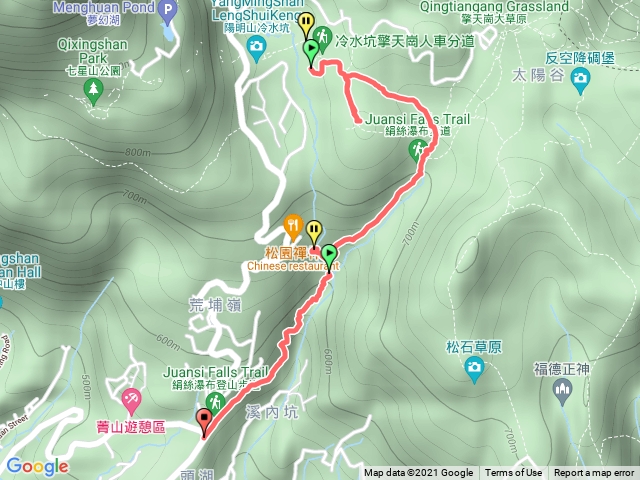 冷水坑絹絲瀑布