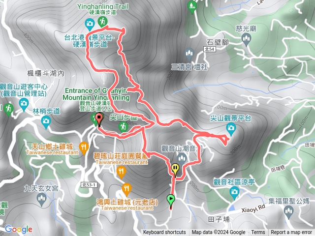 20240113盤絲一尖>盤絲二尖>凌雲尖>硬漢嶺>駱駝嶺>潮音洞>鷹仔尖