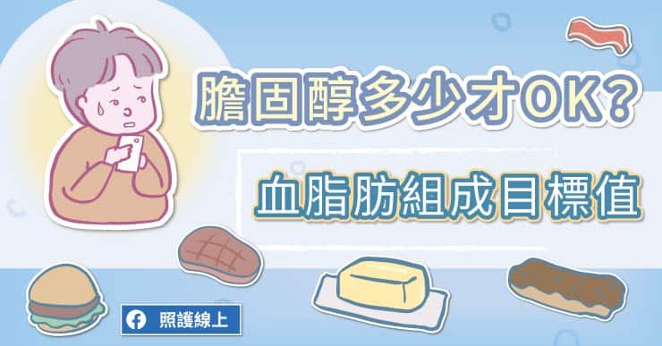 【健康】膽固醇多少才OK？血脂肪最基礎介紹