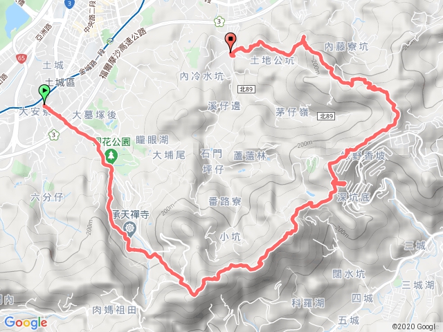 永寧站 天上山 文筆山