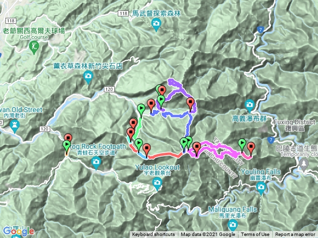 新竹李棟山連走內鳥嘴山及馬望曾呂山