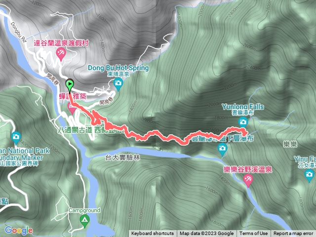 八通關古道-東埔段