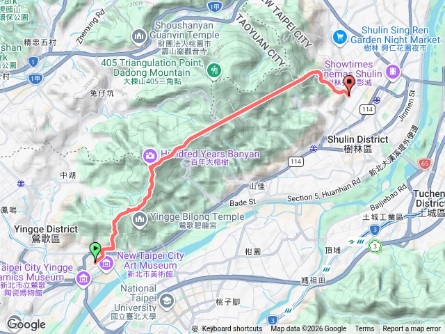 鶯樹縱走