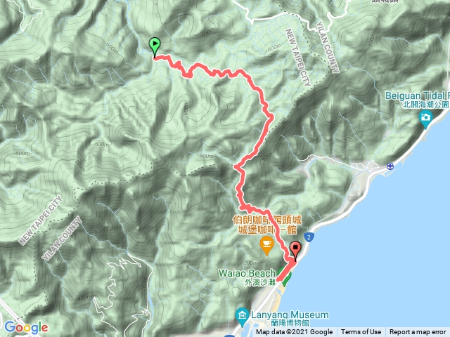 淡蘭古道中路～烏山越嶺古道/坪溪古道/石空古道(灣潭-外澳車站)1100501