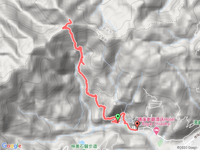 五峰旗至聖母山莊至三角輪山