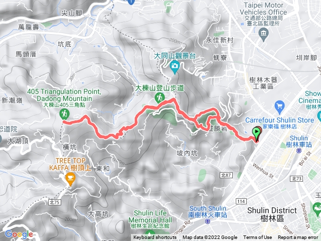 2022/11/07小百岳 樹林區大棟山