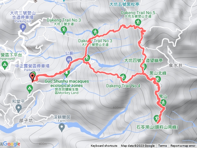 小百岳集起來大坑4號步道202311151343