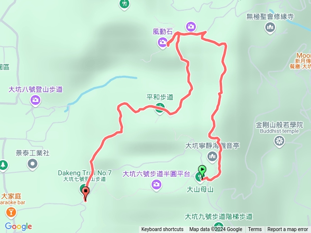 大坑步道6上7下