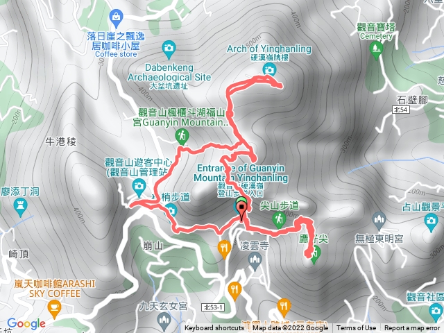 觀音山、鷹仔尖