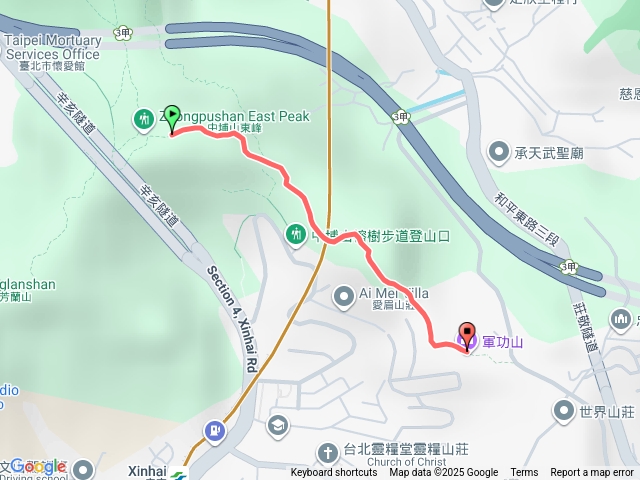 【任務一】2025臺北大縱走臺北大縱走第六段：中華科技大學至捷運麟光站202511291137