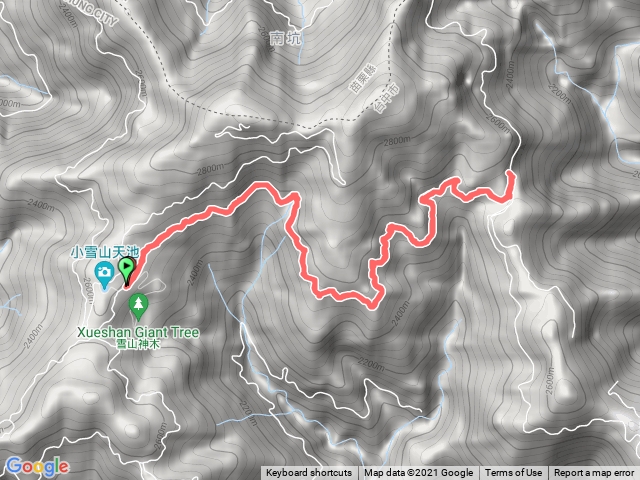 大雪山200林道50K~57K(未到三錐)