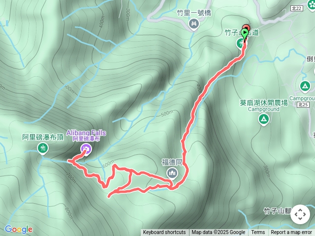 2024-07-21 金山照湖～竹子山古道～阿里磅瀑布