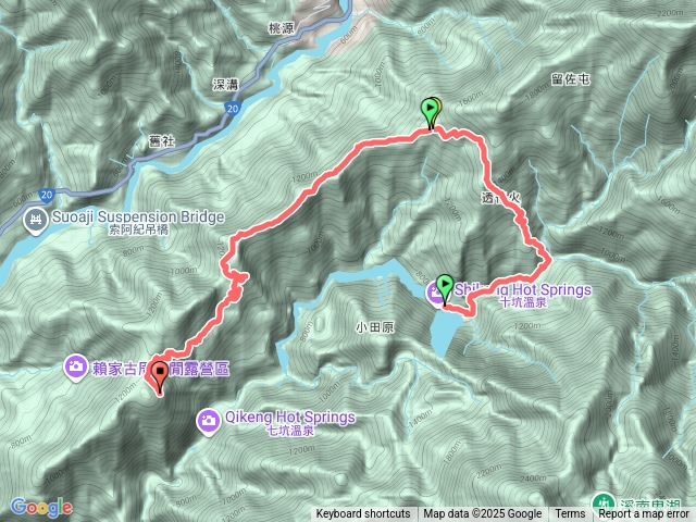 十坑十三坑小關山林道預覽圖