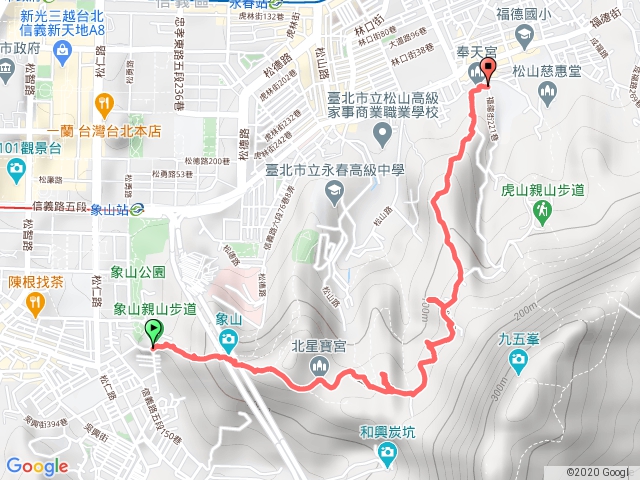 四獸山步道健行