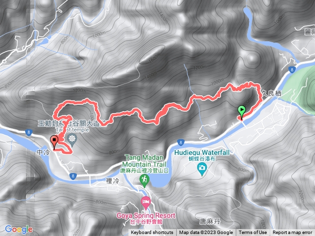 德芙蘭東南稜串東卯山