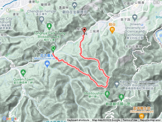 安坑天際線(安新山+安坑山+粽串尖+大丘田山+十七寮山)