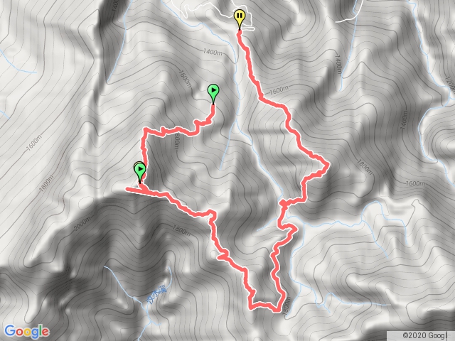 加里山&加里山東峰&哈堪尼山大O型