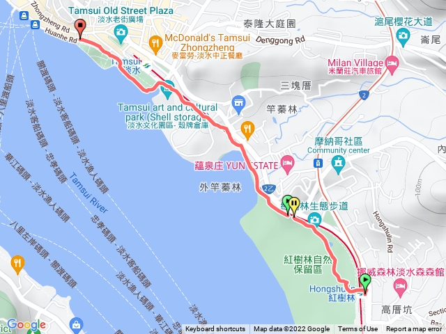 紅樹林生態步道 金色水岸